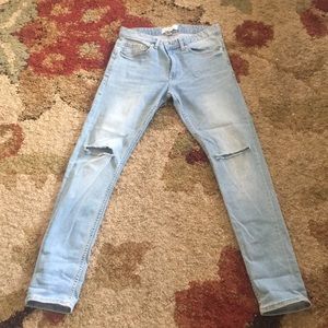 Slim ripped jeans size 31
